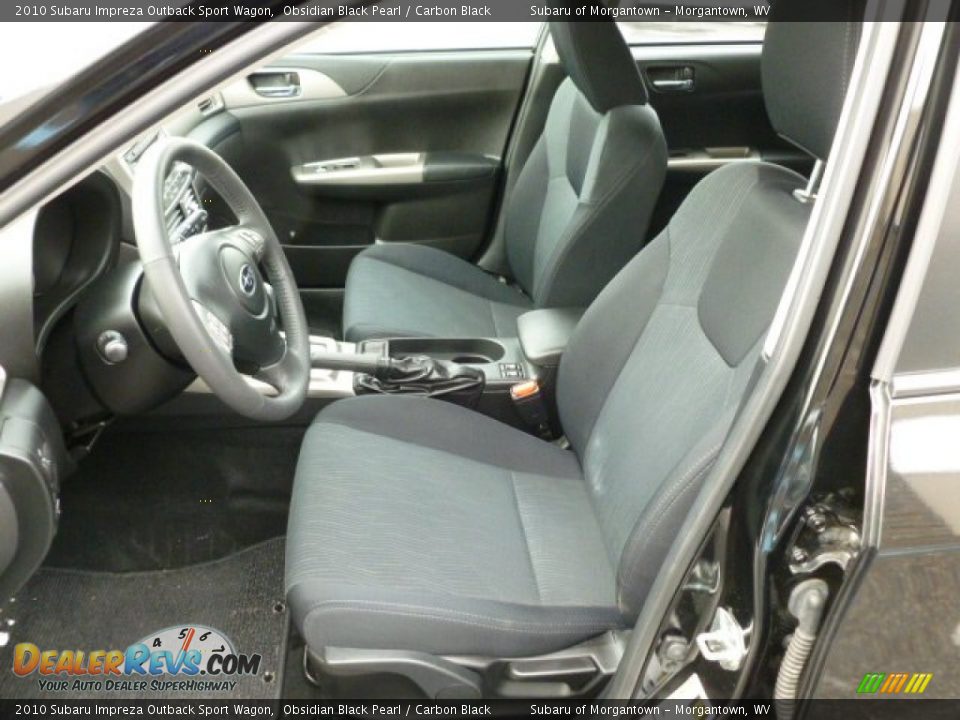 Front Seat of 2010 Subaru Impreza Outback Sport Wagon Photo #15