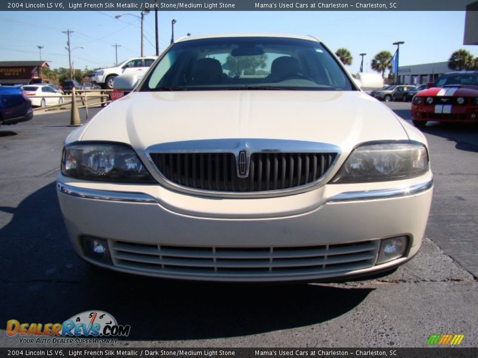 2004 Lincoln LS V6 Light French Silk Metallic / Dark Stone/Medium Light Stone Photo #3