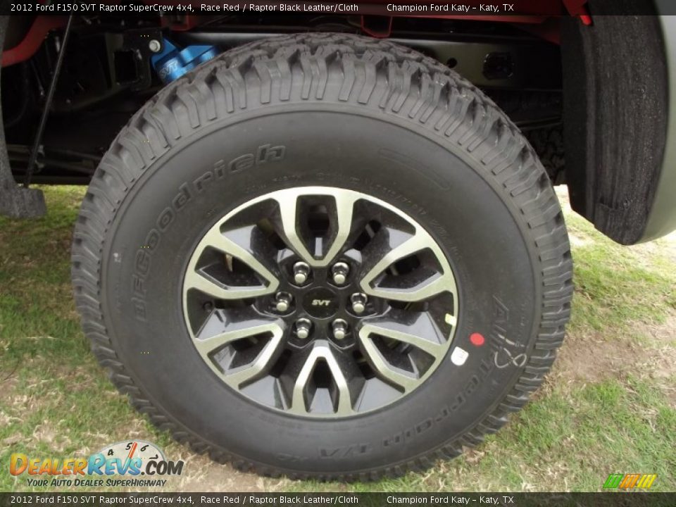 2012 Ford F150 SVT Raptor SuperCrew 4x4 Wheel Photo #8