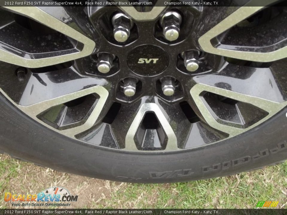 2012 Ford F150 SVT Raptor SuperCrew 4x4 Race Red / Raptor Black Leather/Cloth Photo #9