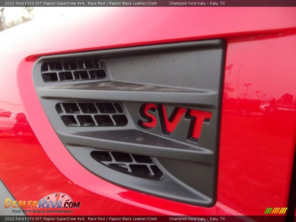 2012 Ford F150 SVT Raptor SuperCrew 4x4 Race Red / Raptor Black Leather/Cloth Photo #17