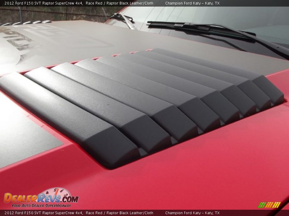 2012 Ford F150 SVT Raptor SuperCrew 4x4 Race Red / Raptor Black Leather/Cloth Photo #18