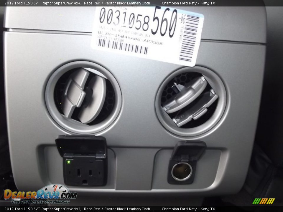 2012 Ford F150 SVT Raptor SuperCrew 4x4 Race Red / Raptor Black Leather/Cloth Photo #23