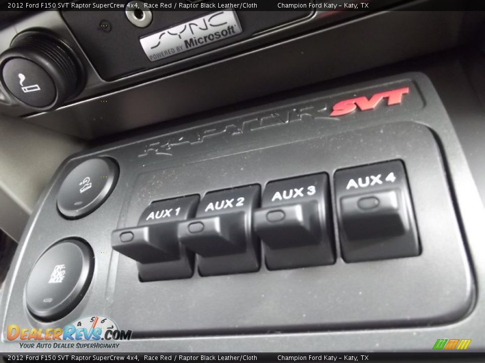 2012 Ford F150 SVT Raptor SuperCrew 4x4 Race Red / Raptor Black Leather/Cloth Photo #33