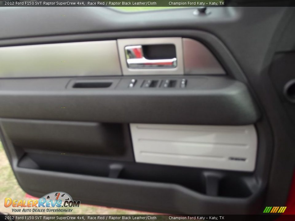 2012 Ford F150 SVT Raptor SuperCrew 4x4 Race Red / Raptor Black Leather/Cloth Photo #35