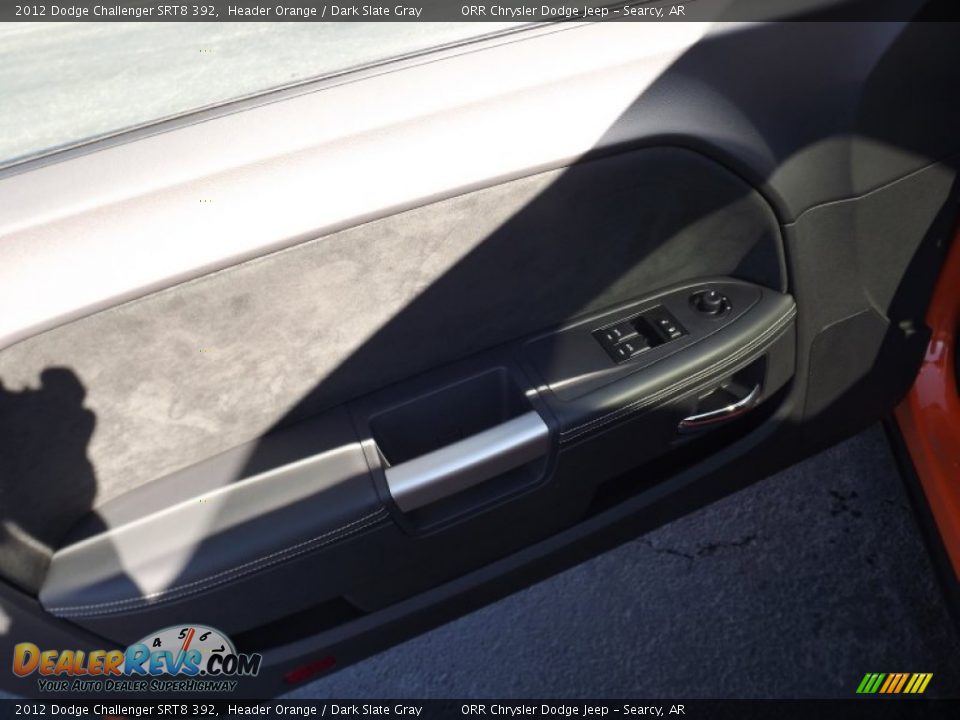 2012 Dodge Challenger SRT8 392 Header Orange / Dark Slate Gray Photo #10