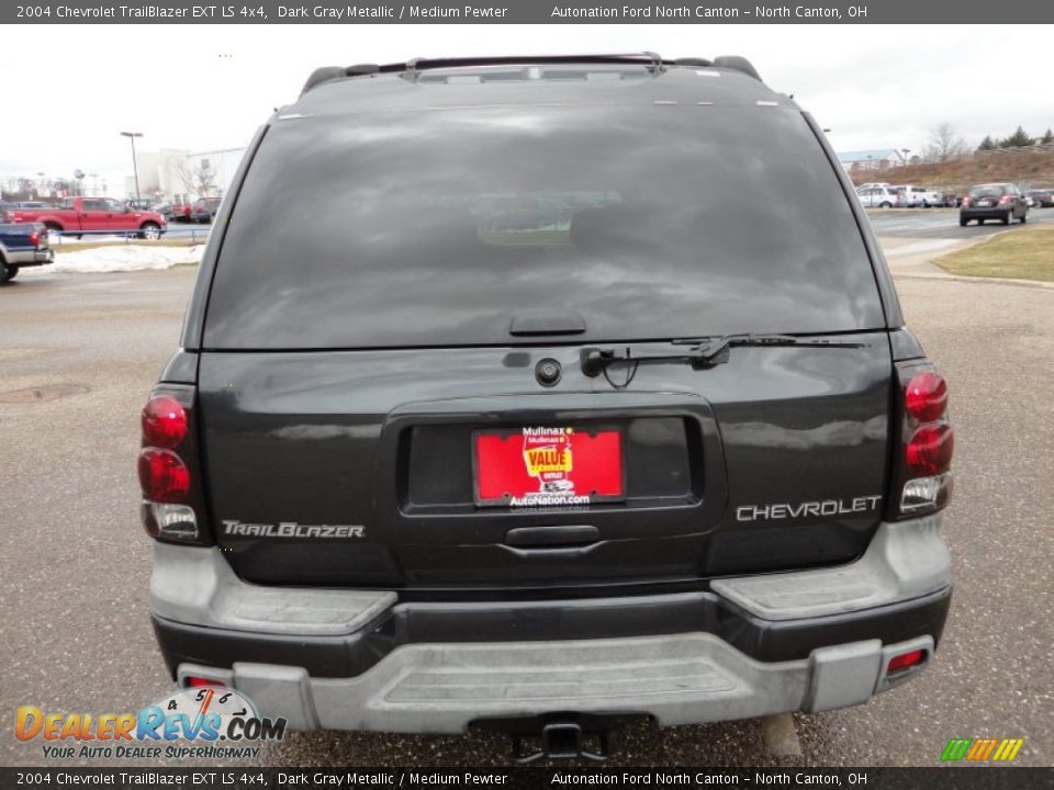 2004 Chevrolet TrailBlazer EXT LS 4x4 Dark Gray Metallic / Medium Pewter Photo #2