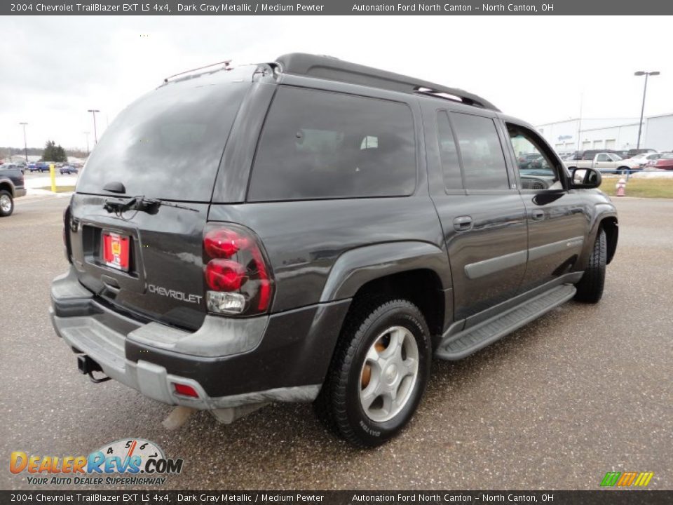 2004 Chevrolet TrailBlazer EXT LS 4x4 Dark Gray Metallic / Medium Pewter Photo #3