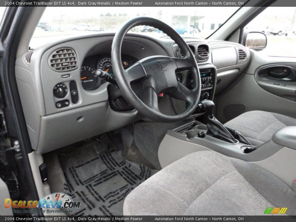 2004 Chevrolet TrailBlazer EXT LS 4x4 Dark Gray Metallic / Medium Pewter Photo #5