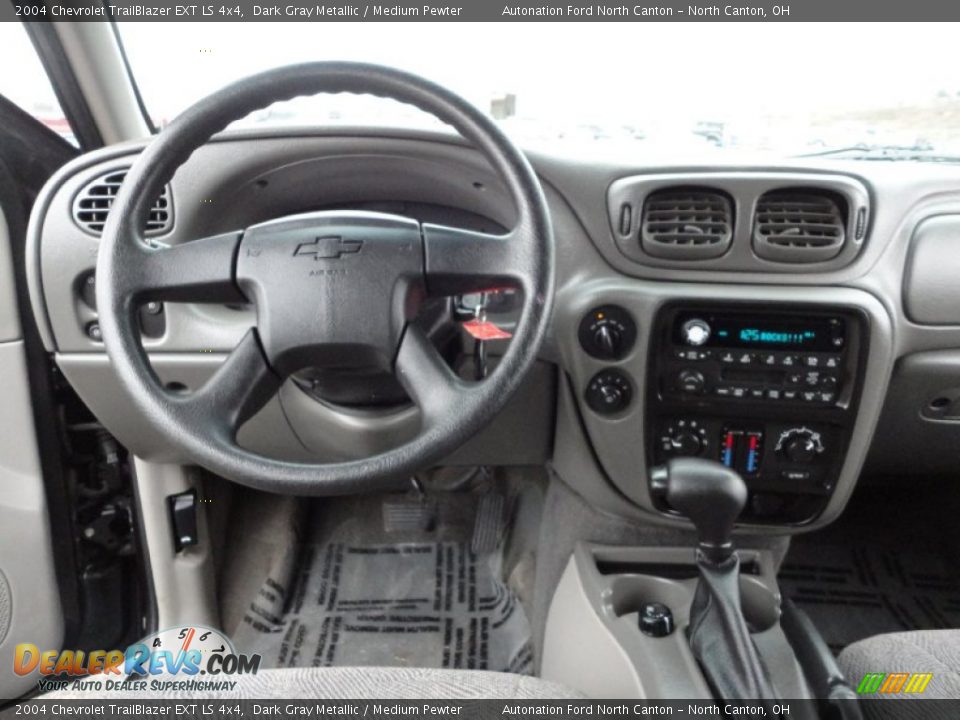 2004 Chevrolet TrailBlazer EXT LS 4x4 Dark Gray Metallic / Medium Pewter Photo #8