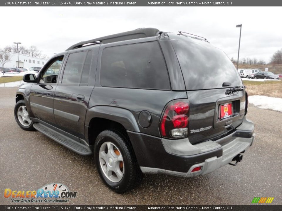 2004 Chevrolet TrailBlazer EXT LS 4x4 Dark Gray Metallic / Medium Pewter Photo #10