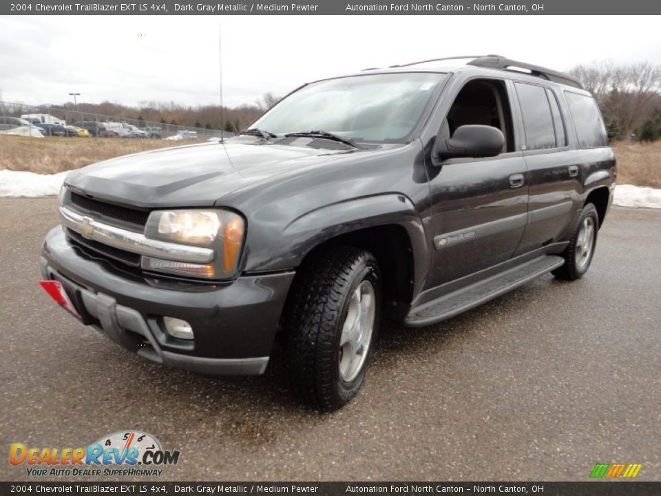 2004 Chevrolet TrailBlazer EXT LS 4x4 Dark Gray Metallic / Medium Pewter Photo #11