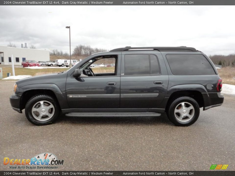 2004 Chevrolet TrailBlazer EXT LS 4x4 Dark Gray Metallic / Medium Pewter Photo #15