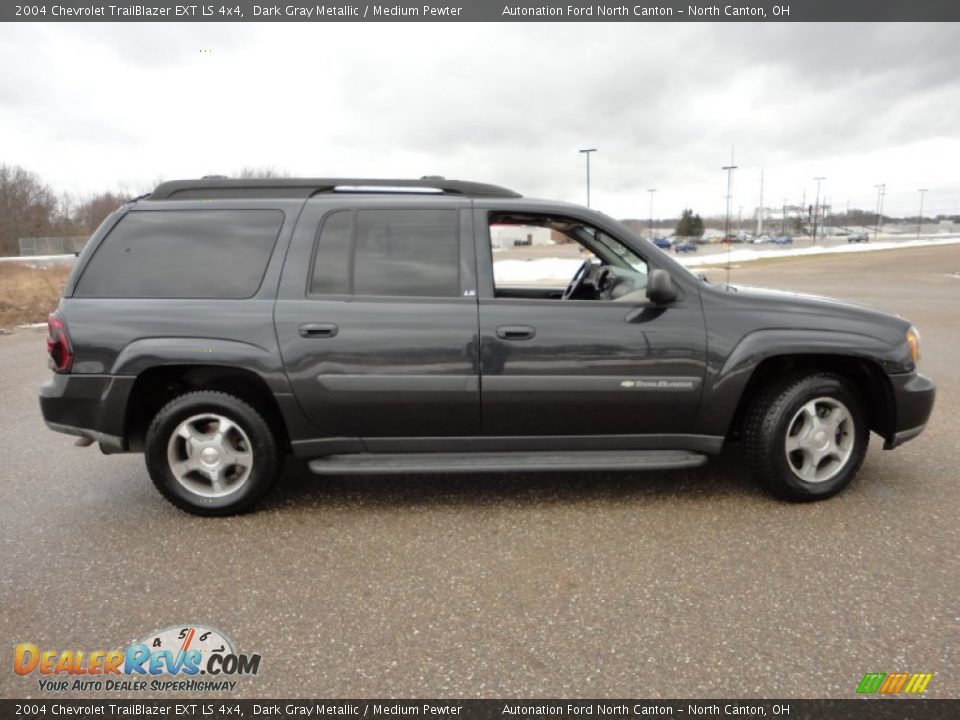 2004 Chevrolet TrailBlazer EXT LS 4x4 Dark Gray Metallic / Medium Pewter Photo #16