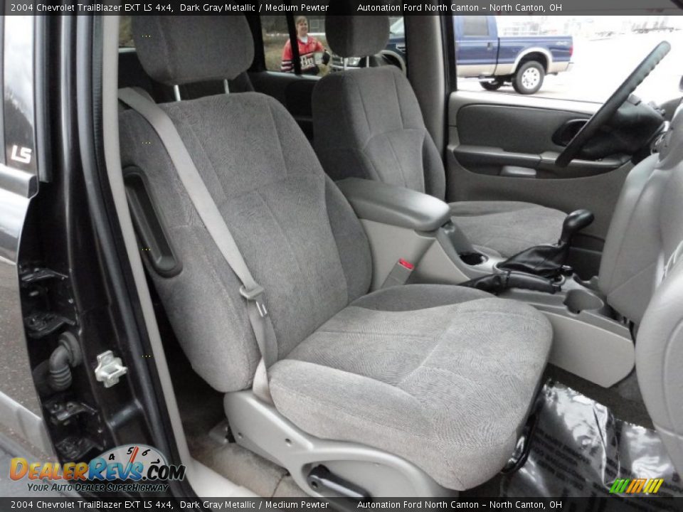 2004 Chevrolet TrailBlazer EXT LS 4x4 Dark Gray Metallic / Medium Pewter Photo #17