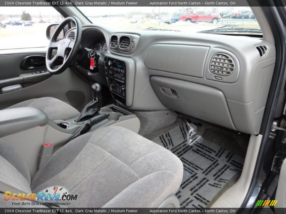 2004 Chevrolet TrailBlazer EXT LS 4x4 Dark Gray Metallic / Medium Pewter Photo #18