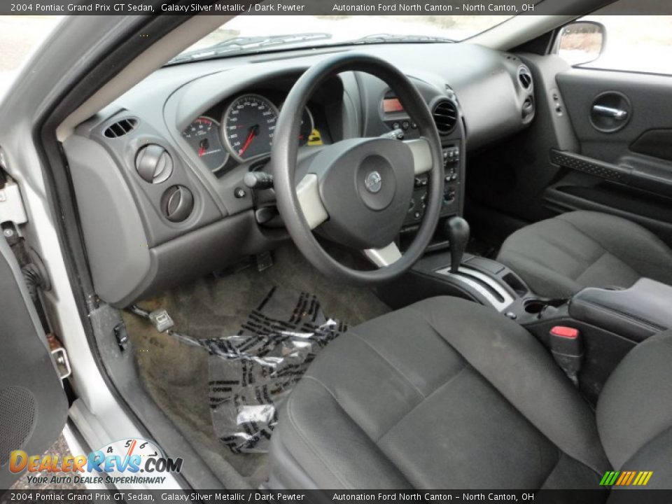 Dark Pewter Interior - 2004 Pontiac Grand Prix GT Sedan Photo #5