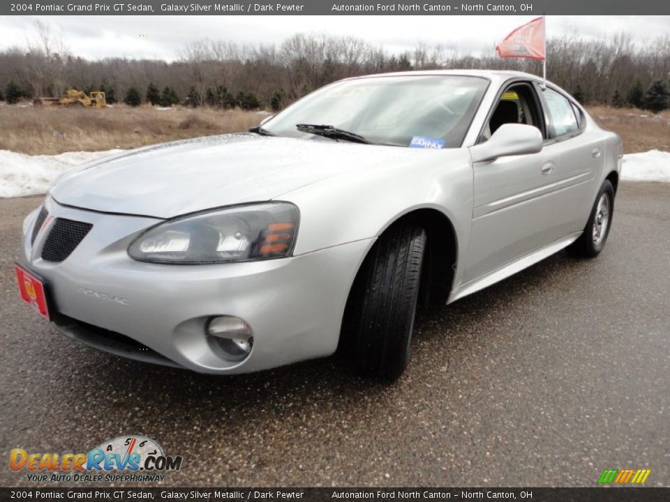 2004 Pontiac Grand Prix GT Sedan Galaxy Silver Metallic / Dark Pewter Photo #11
