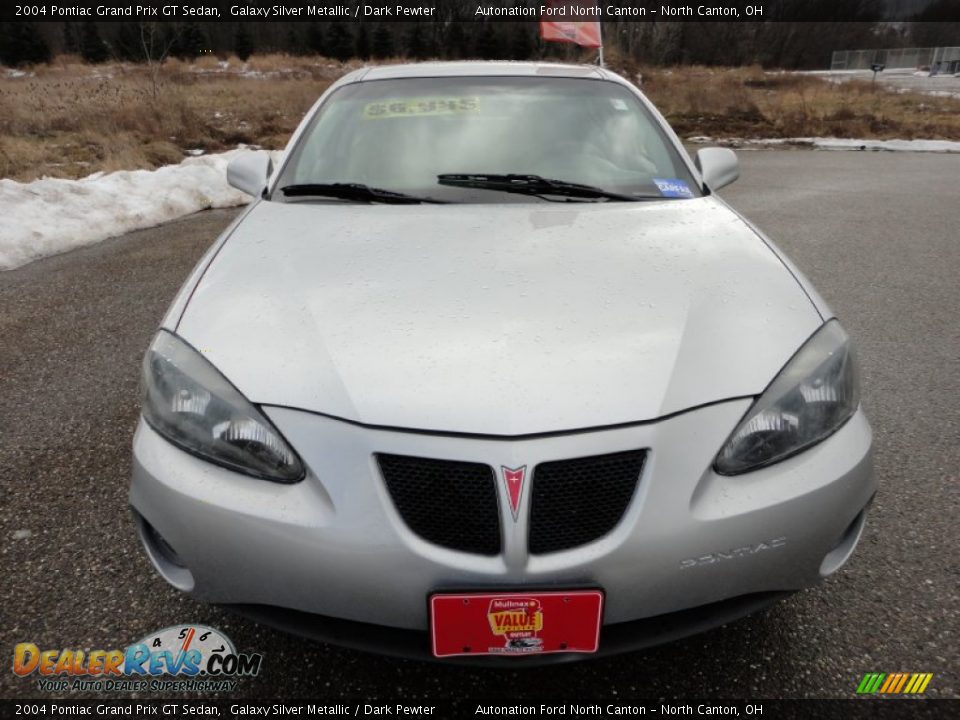 2004 Pontiac Grand Prix GT Sedan Galaxy Silver Metallic / Dark Pewter Photo #12