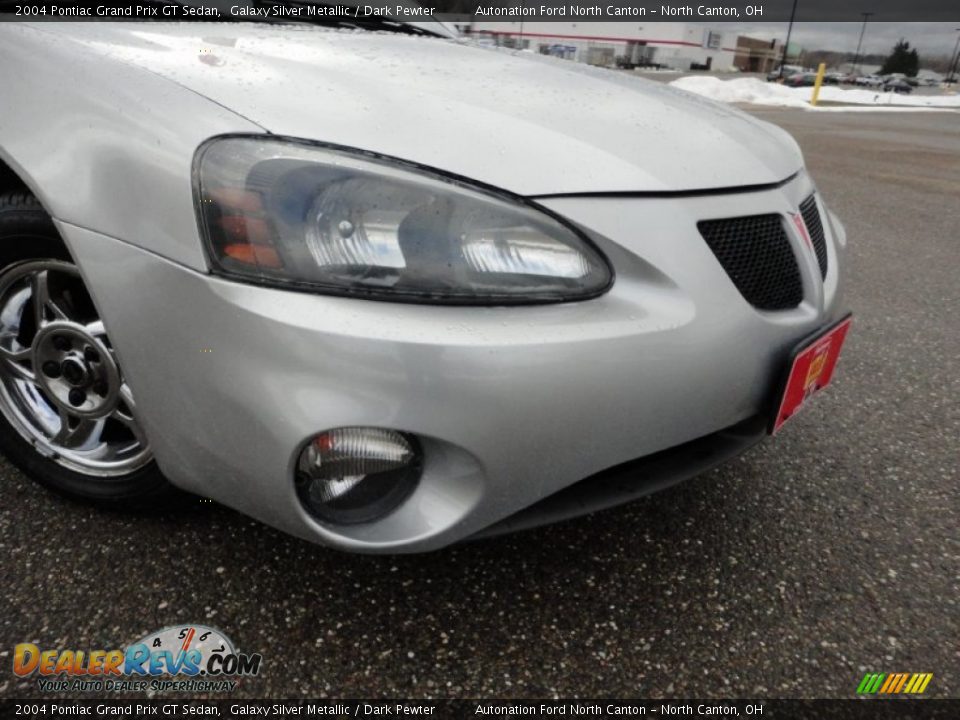 2004 Pontiac Grand Prix GT Sedan Galaxy Silver Metallic / Dark Pewter Photo #13