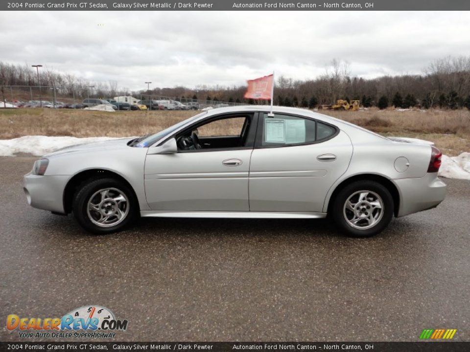 Galaxy Silver Metallic 2004 Pontiac Grand Prix GT Sedan Photo #15