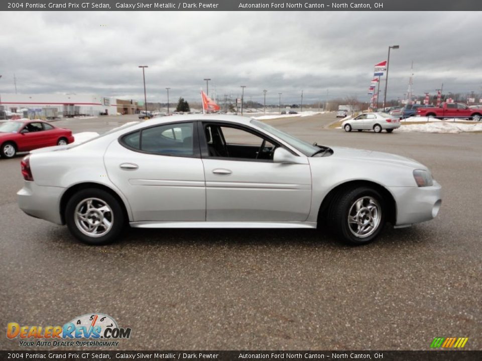 2004 Pontiac Grand Prix GT Sedan Galaxy Silver Metallic / Dark Pewter Photo #16