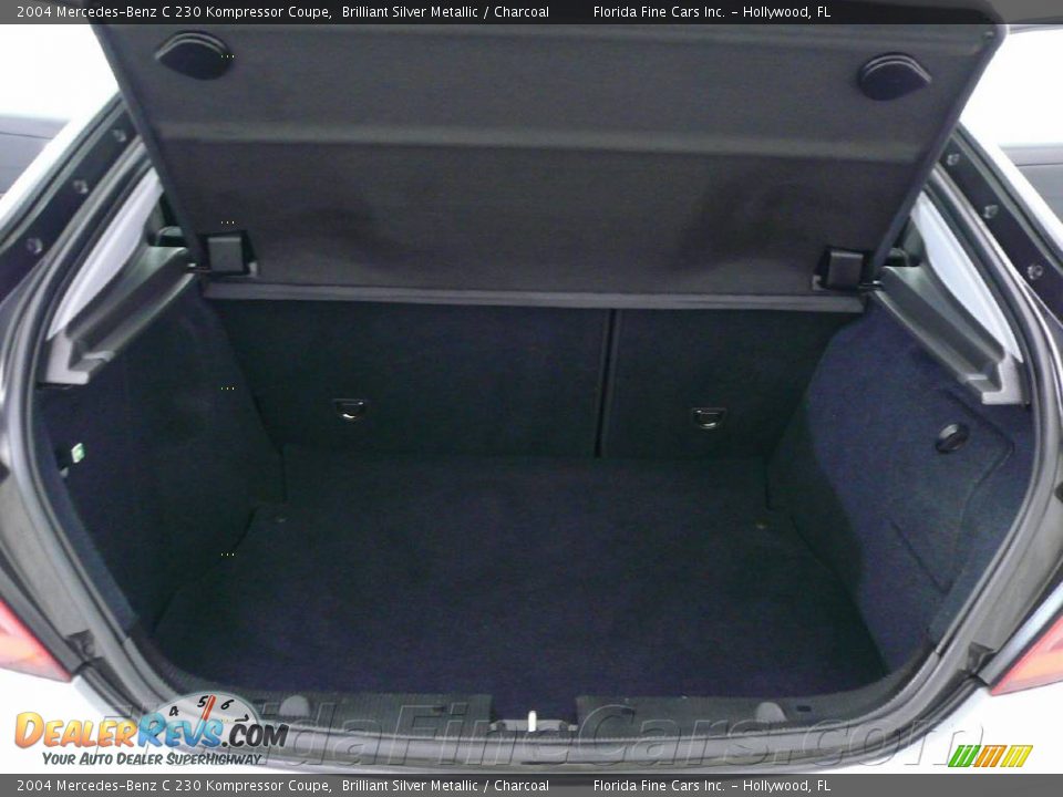 2004 Mercedes-Benz C 230 Kompressor Coupe Brilliant Silver Metallic / Charcoal Photo #11