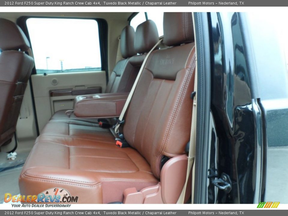 Rear Seat of 2012 Ford F250 Super Duty King Ranch Crew Cab 4x4 Photo #24