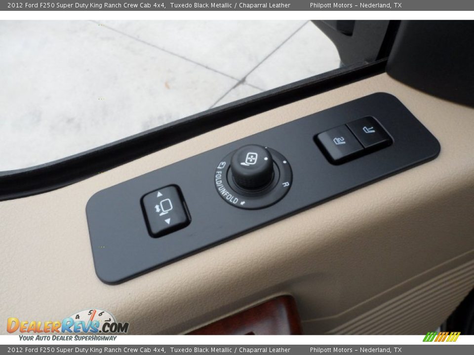 2012 Ford F250 Super Duty King Ranch Crew Cab 4x4 Tuxedo Black Metallic / Chaparral Leather Photo #26