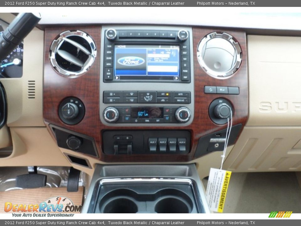 Controls of 2012 Ford F250 Super Duty King Ranch Crew Cab 4x4 Photo #32