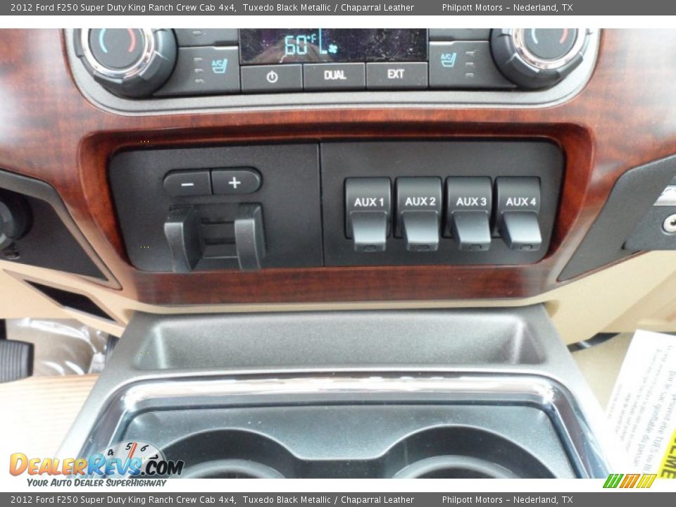 Controls of 2012 Ford F250 Super Duty King Ranch Crew Cab 4x4 Photo #35