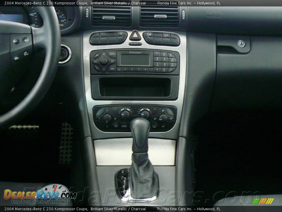 2004 Mercedes-Benz C 230 Kompressor Coupe Brilliant Silver Metallic / Charcoal Photo #16