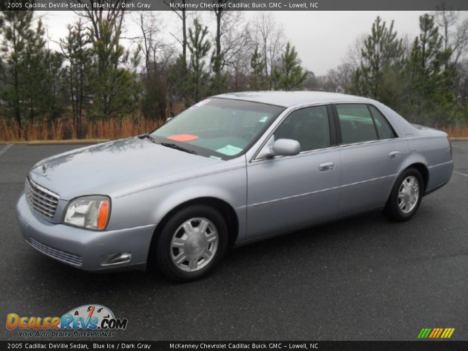 2005 Cadillac DeVille Sedan Blue Ice / Dark Gray Photo #1