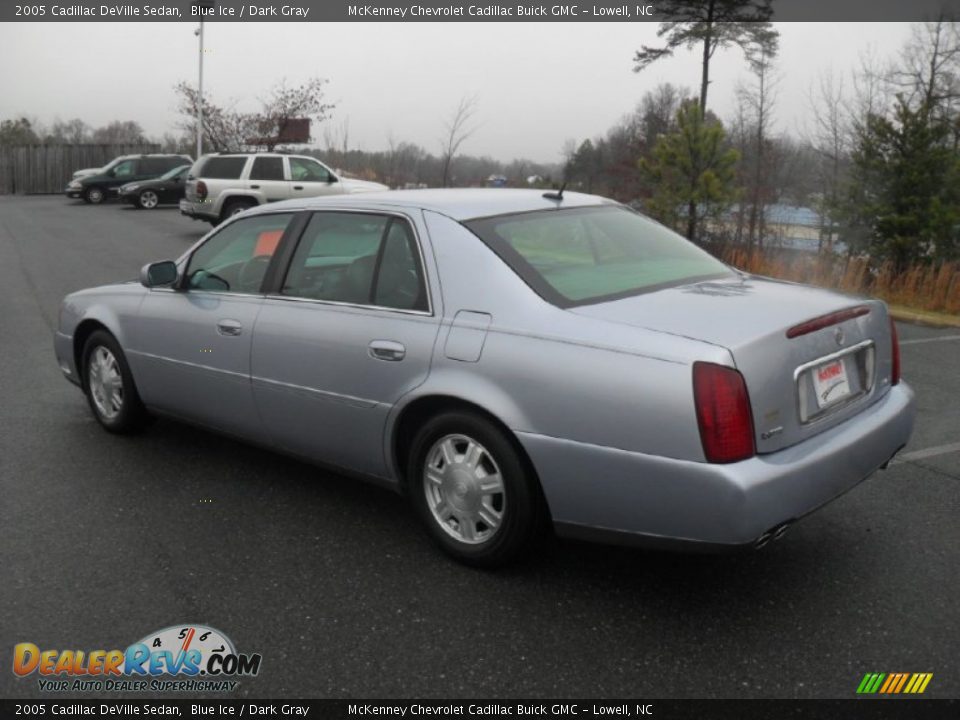 2005 Cadillac DeVille Sedan Blue Ice / Dark Gray Photo #2