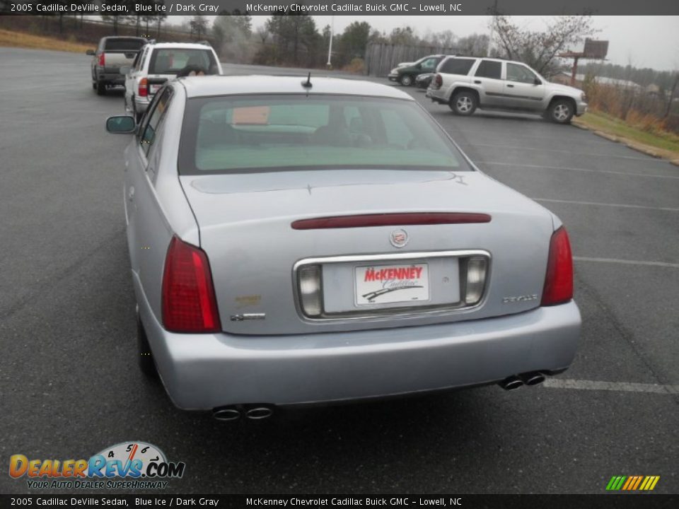 2005 Cadillac DeVille Sedan Blue Ice / Dark Gray Photo #3
