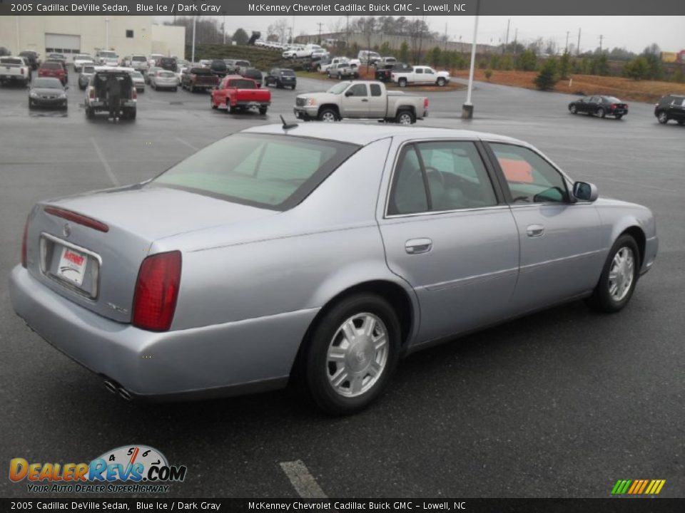 2005 Cadillac DeVille Sedan Blue Ice / Dark Gray Photo #4