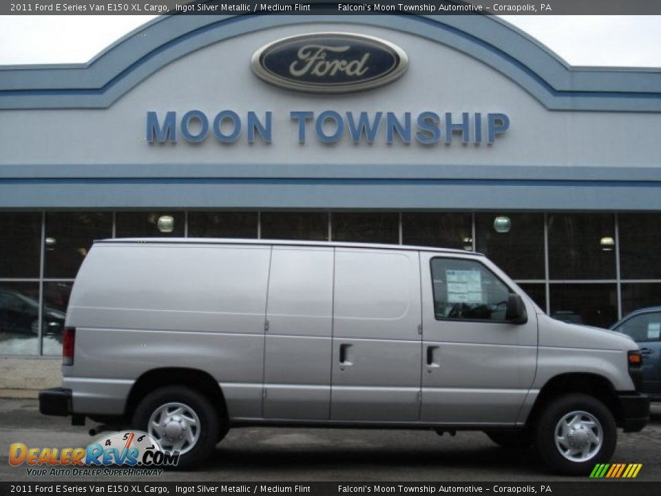 2011 Ford E Series Van E150 XL Cargo Ingot Silver Metallic / Medium Flint Photo #1