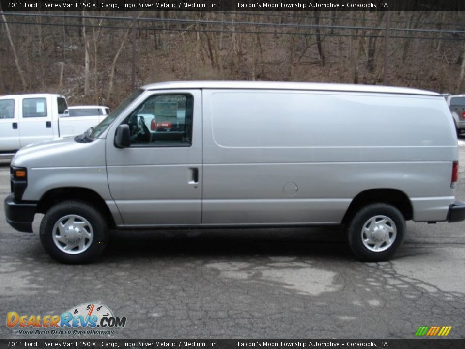 2011 Ford E Series Van E150 XL Cargo Ingot Silver Metallic / Medium Flint Photo #5