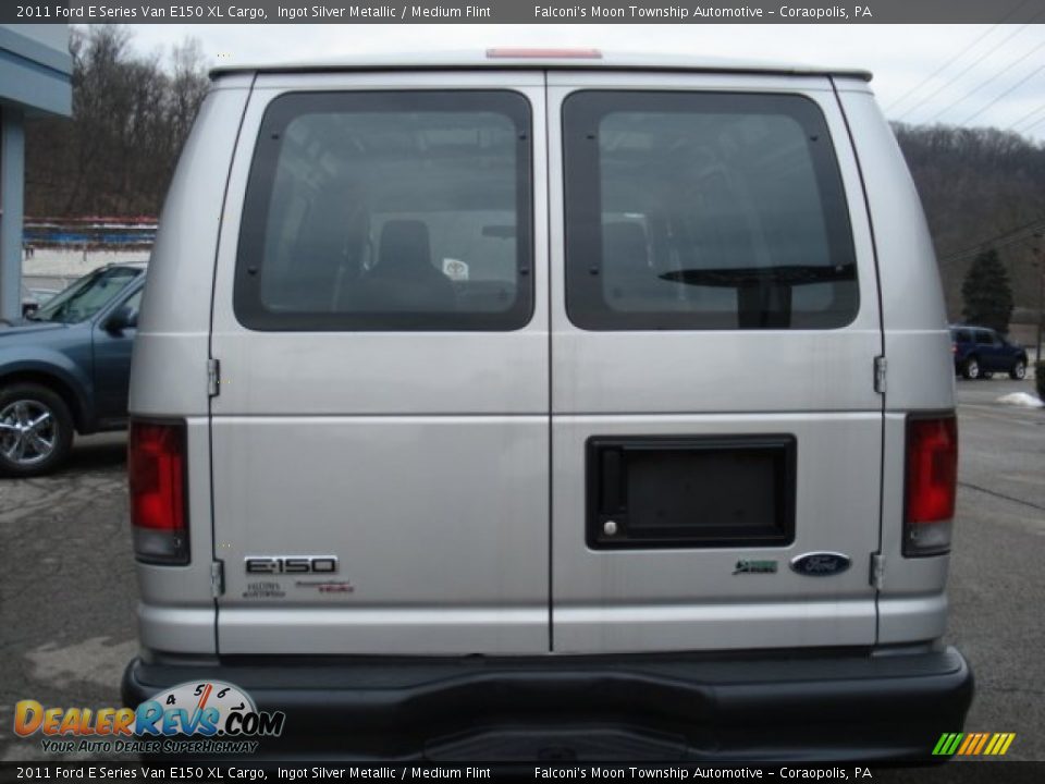 2011 Ford E Series Van E150 XL Cargo Ingot Silver Metallic / Medium Flint Photo #7