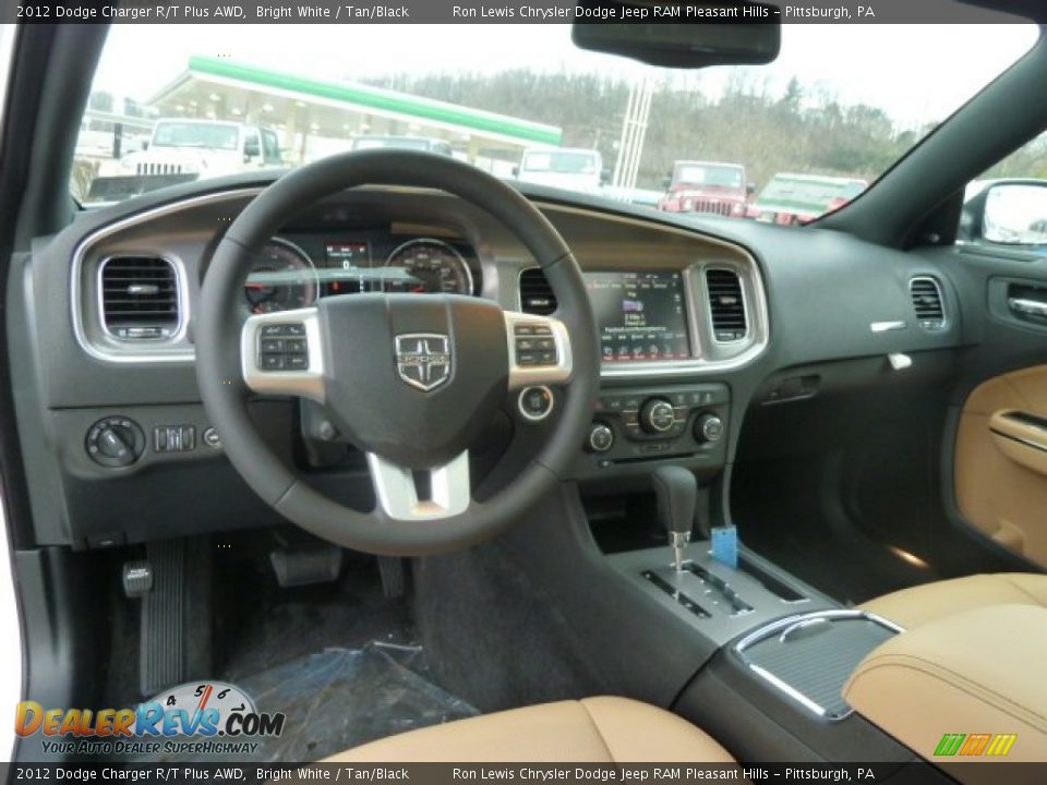 Dashboard of 2012 Dodge Charger R/T Plus AWD Photo #19