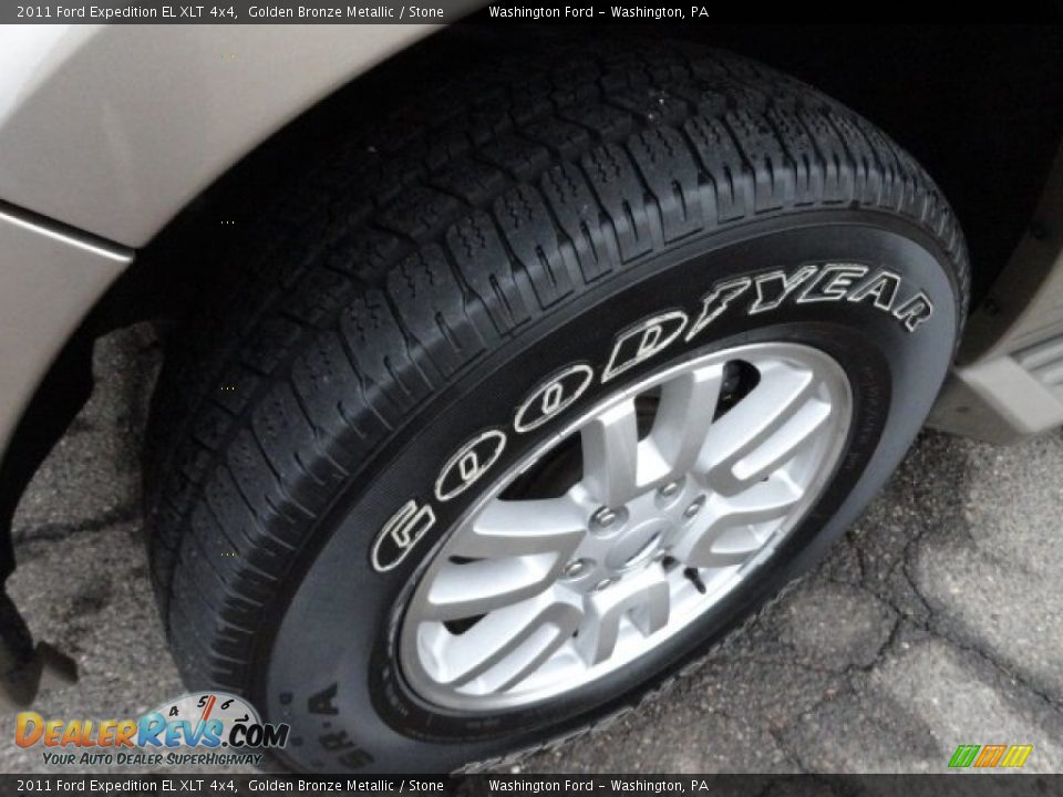 2011 Ford Expedition EL XLT 4x4 Golden Bronze Metallic / Stone Photo #8