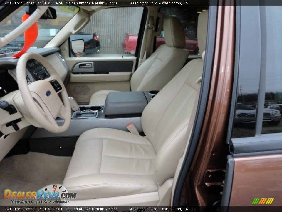 2011 Ford Expedition EL XLT 4x4 Golden Bronze Metallic / Stone Photo #9