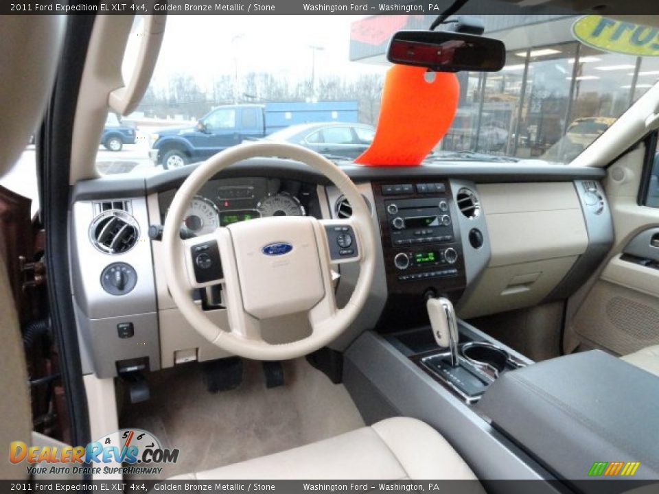 2011 Ford Expedition EL XLT 4x4 Golden Bronze Metallic / Stone Photo #12