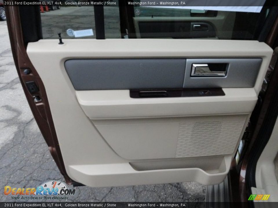 2011 Ford Expedition EL XLT 4x4 Golden Bronze Metallic / Stone Photo #13
