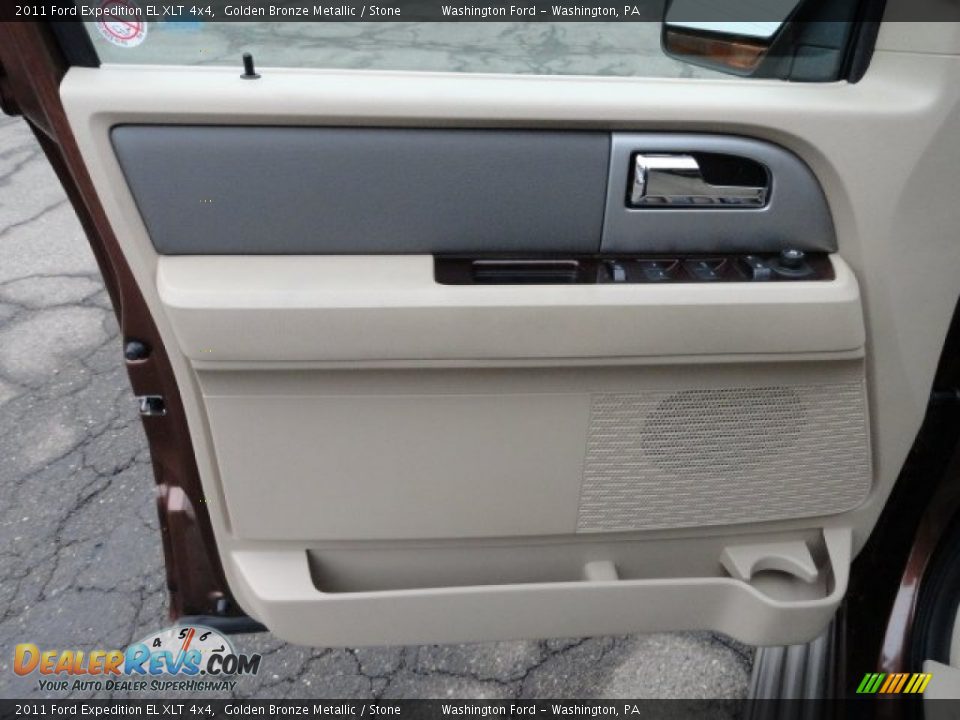 2011 Ford Expedition EL XLT 4x4 Golden Bronze Metallic / Stone Photo #14