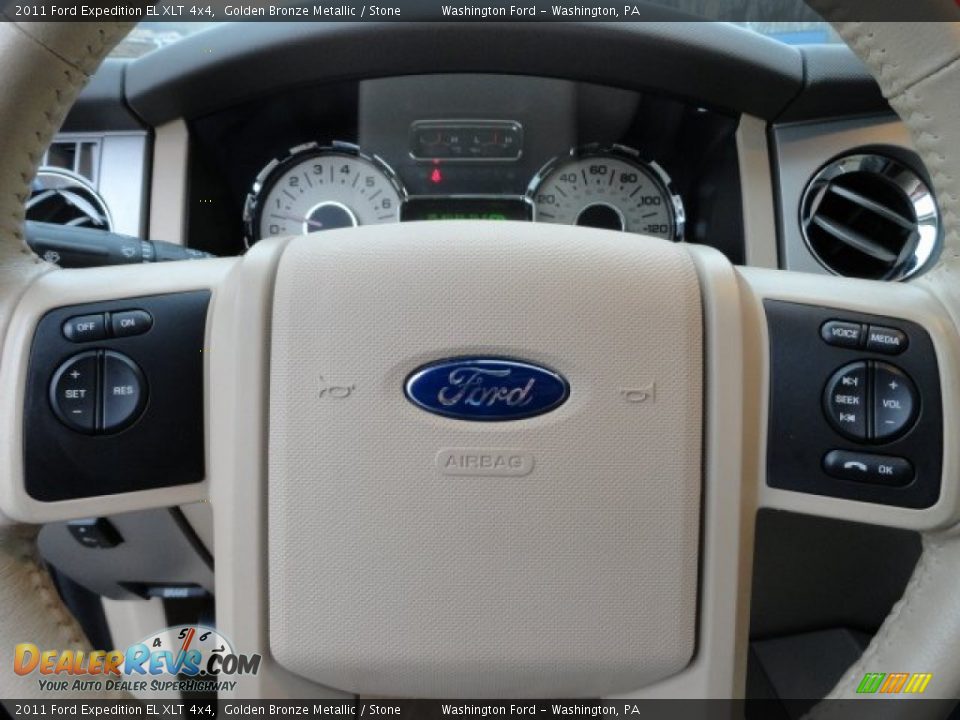 2011 Ford Expedition EL XLT 4x4 Golden Bronze Metallic / Stone Photo #17