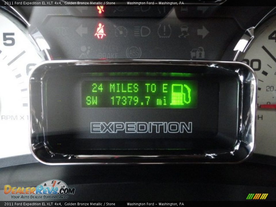 2011 Ford Expedition EL XLT 4x4 Golden Bronze Metallic / Stone Photo #20