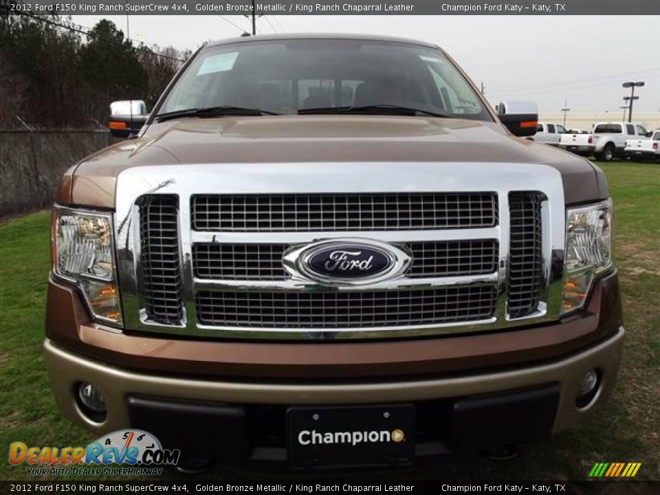 2012 Ford F150 King Ranch SuperCrew 4x4 Golden Bronze Metallic / King Ranch Chaparral Leather Photo #2