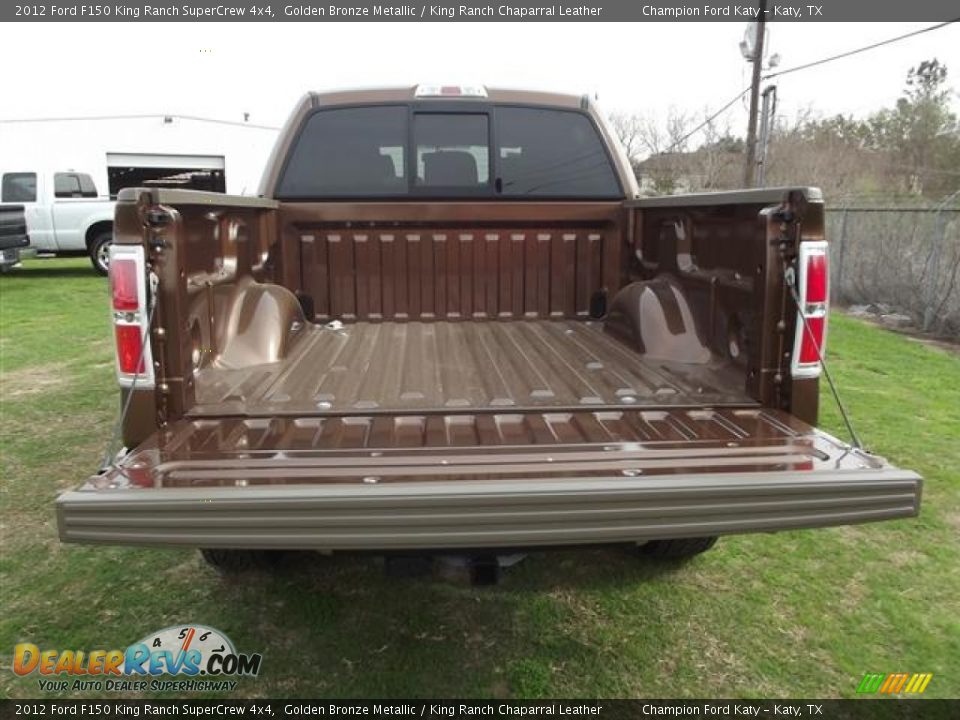 2012 Ford F150 King Ranch SuperCrew 4x4 Golden Bronze Metallic / King Ranch Chaparral Leather Photo #9