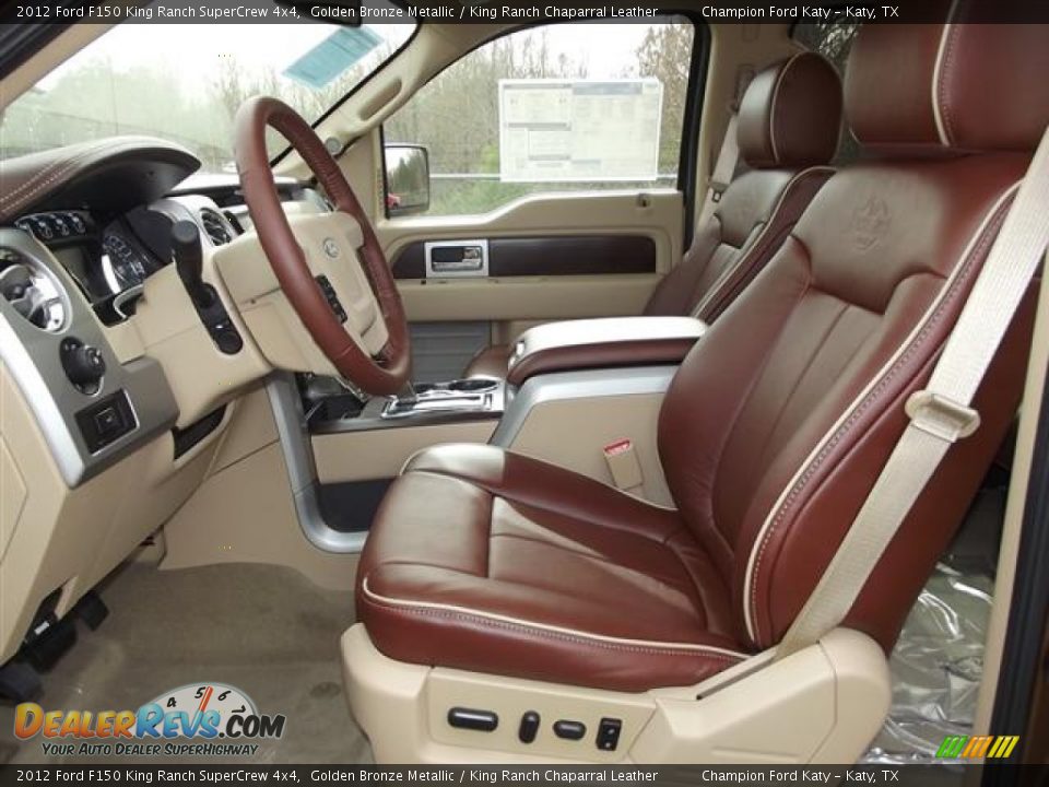 2012 Ford F150 King Ranch SuperCrew 4x4 Golden Bronze Metallic / King Ranch Chaparral Leather Photo #10